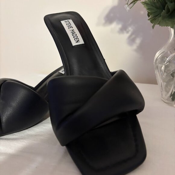 Steve Madden Black Color Shoes - Size 8 - Picture 9 of 12